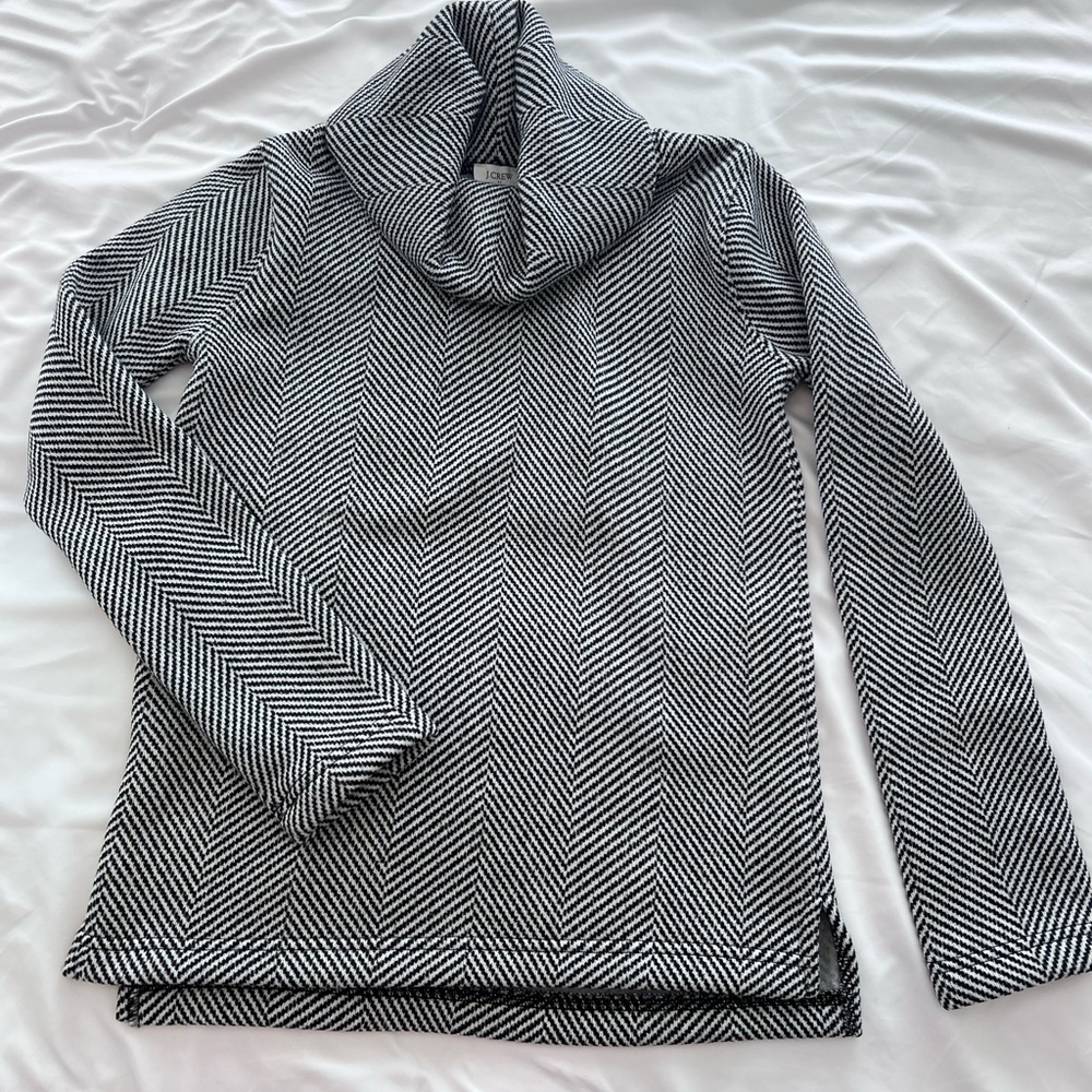 Jcrew Cowl neck/ turtleneck fleece.
